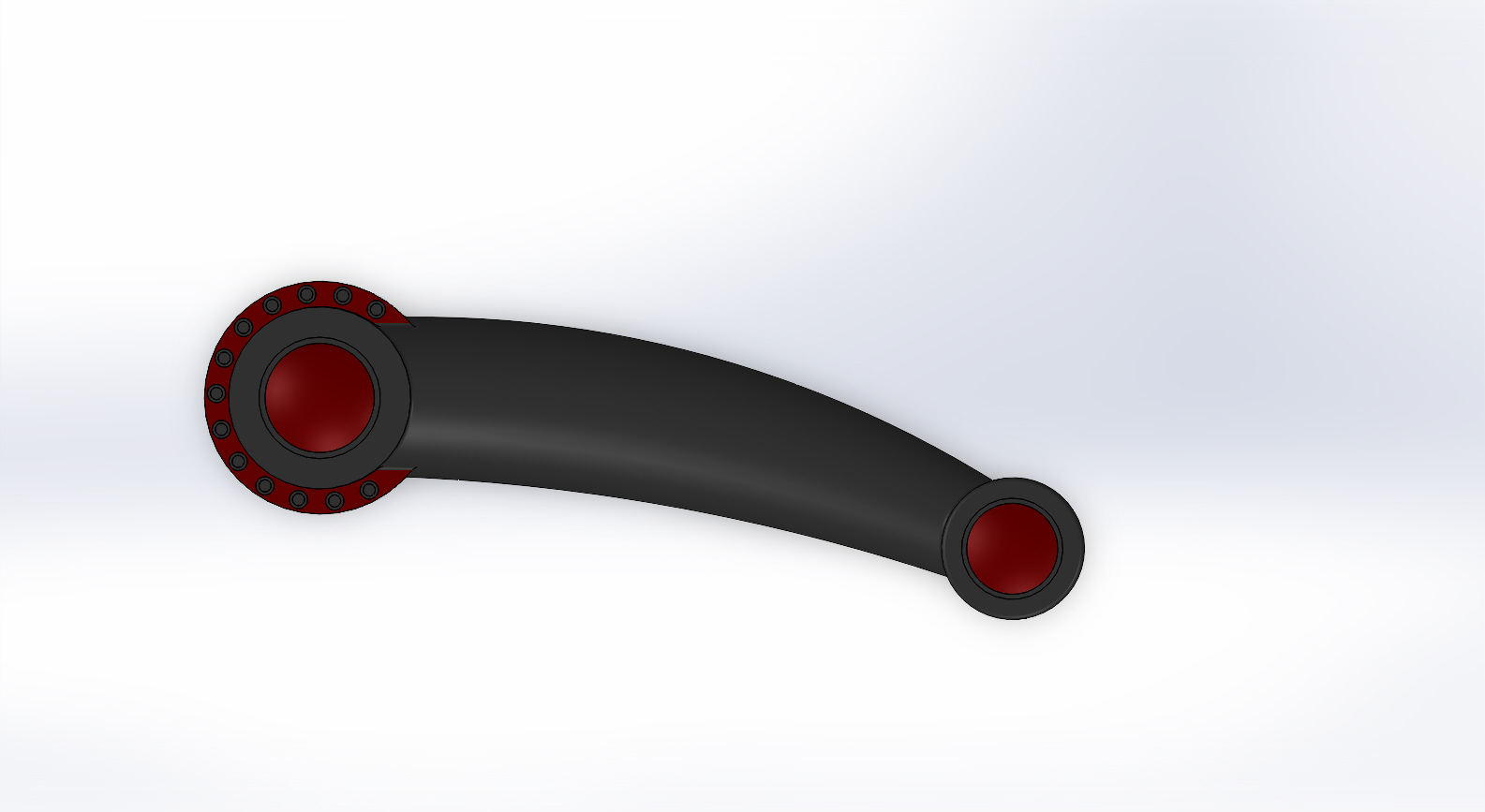 简易机械臂3D数模图纸 Solidworks设计